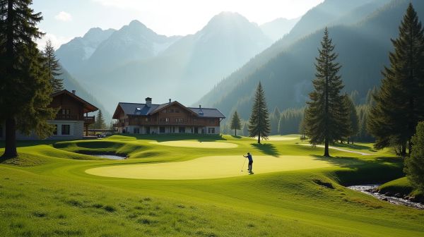 Experience unforgettable golf holidays in the Alps