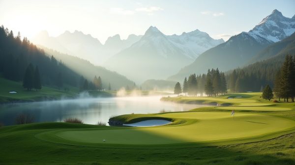 Experience unforgettable golf holidays in the Alps